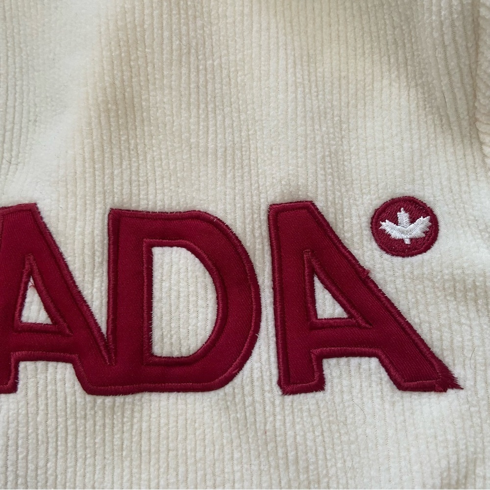 HBC Vancouver 2010 Team Canada Olympic Quarter Zip Sweater - Picture 9 of 13